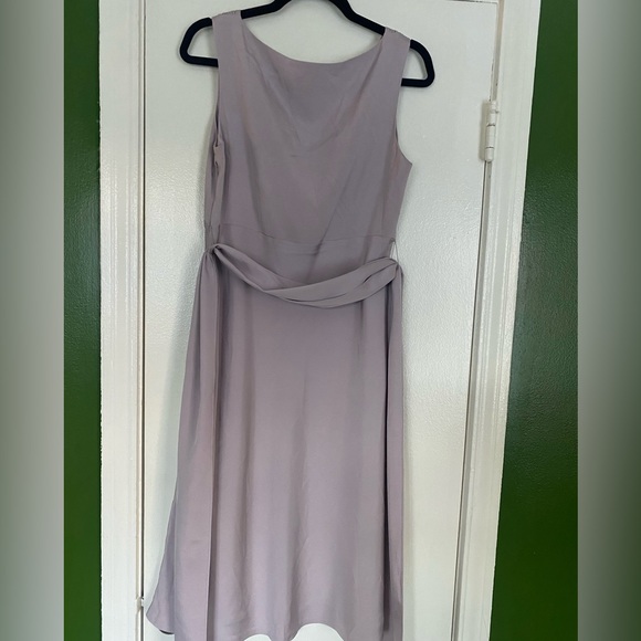 Lafayette 148 New York Dress Size 10 Color Light Purple - Picture 3 of 5